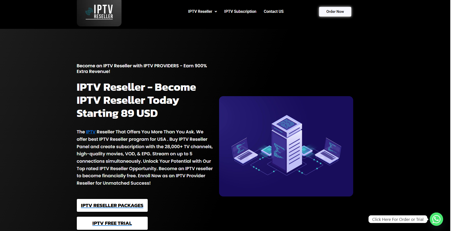 Become IPTV Reseller - IPTV Resellers